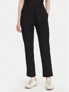 Weekend Max Mara Spodnie materiałowe Elfo 2625786011 Czarny Regular Fit