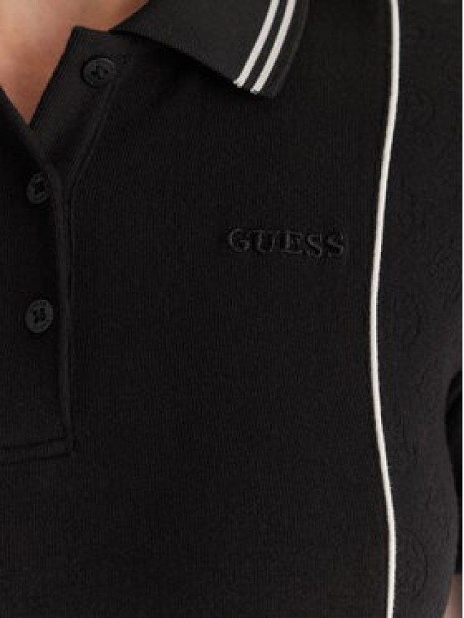 Guess Sukienka dzianinowa V5YK00 KCX12 Czarny Regular Fit