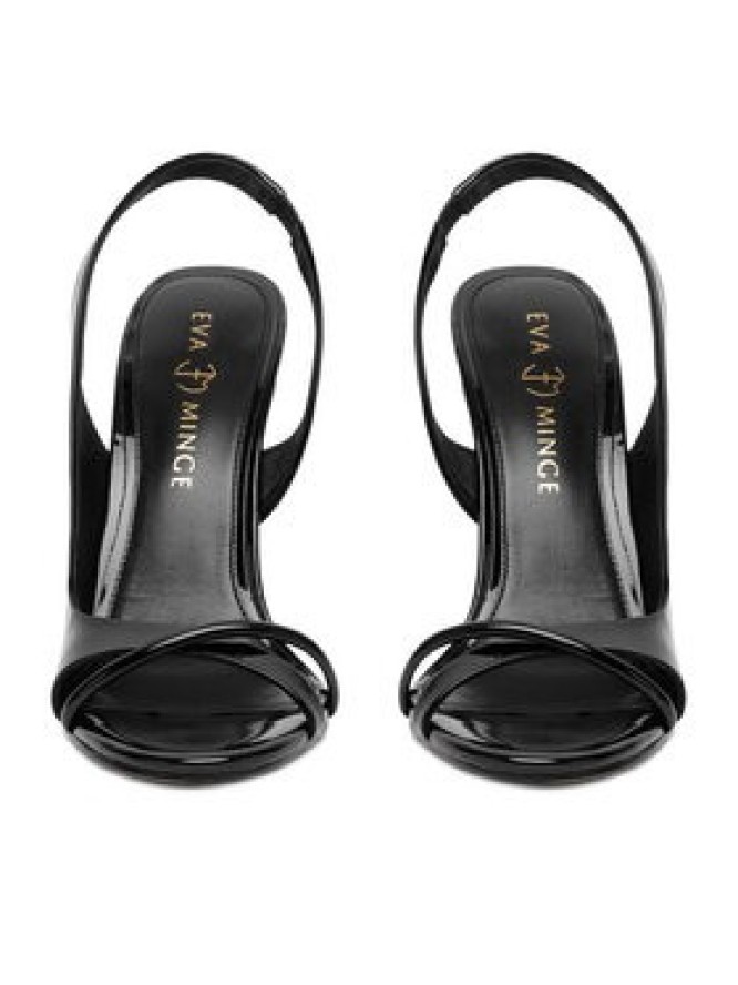 Eva Minge Sandały EO-TALIA-LT1022-201 Czarny