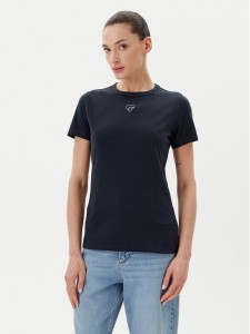 BOSS T-Shirt C_Elogo_21 50540260 Granatowy Slim Fit