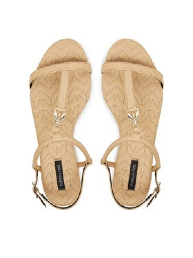 Patrizia Pepe Sandały 8X0025/L048-B824 Beżowy