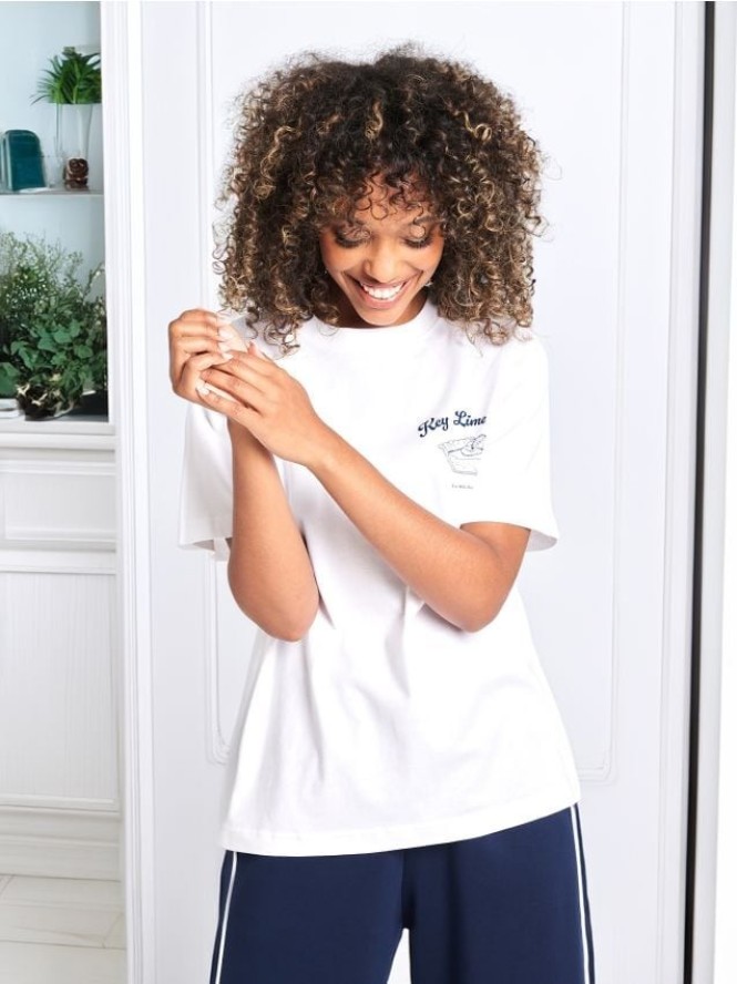 Koszulka oversize - biały