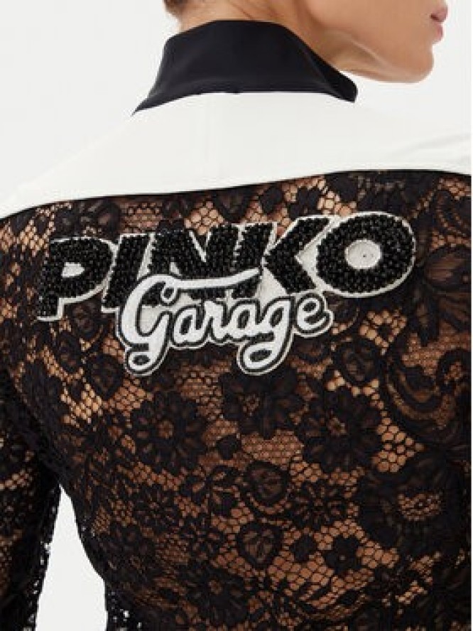 PINKO Kardigan 105255 A2ML Czarny Regular Fit