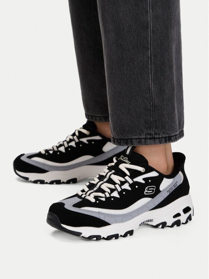 Skechers Sneakersy Sport D'lites 150537/BKNT Czarny
