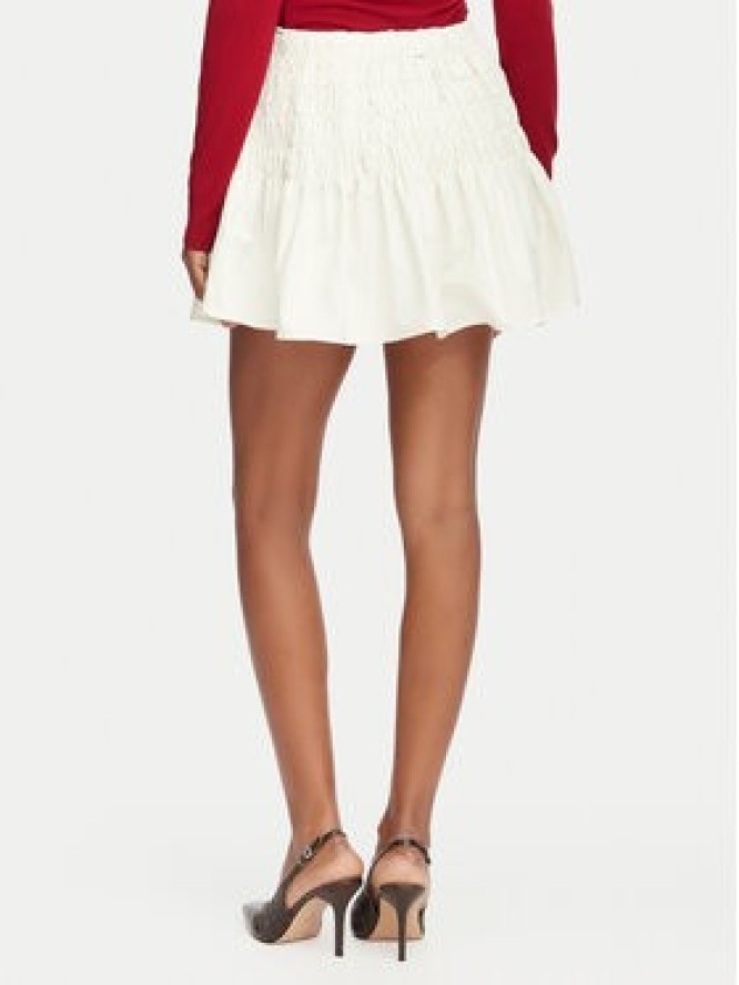 Vero Moda Spódnica mini Sofia 10350924 Biały Regular Fit