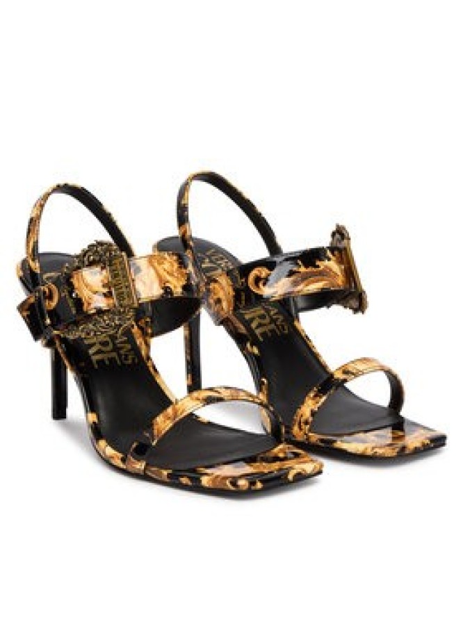Versace Jeans Couture Sandały 80VA3S71 ZS366 G89 Czarny