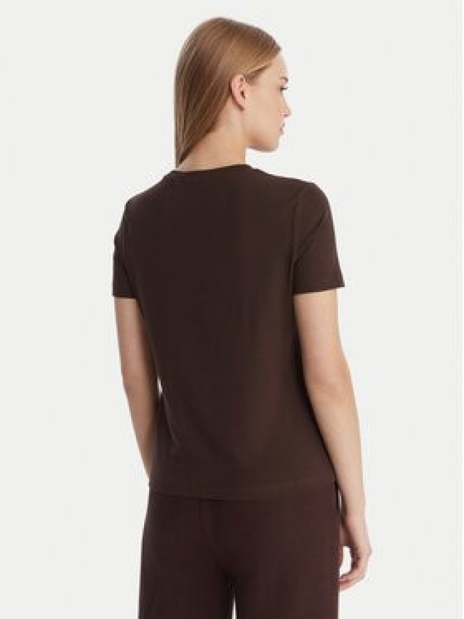 Guess T-Shirt V6RI07 J1314 Brązowy Regular Fit