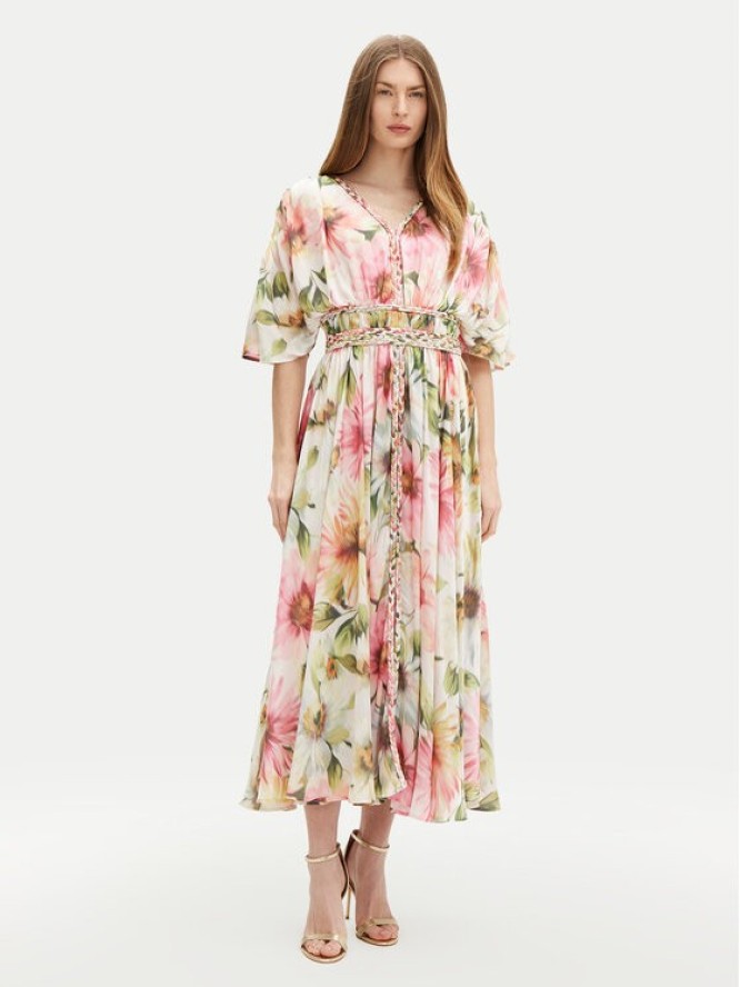 Guess Sukienka codzienna W5PK1Z WHHF0 Kolorowy Regular Fit