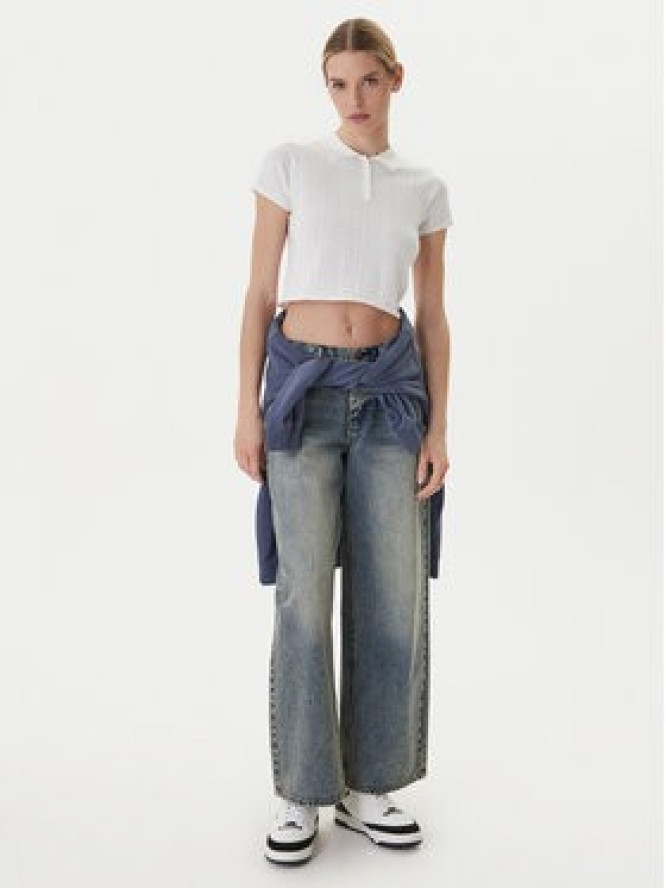 RVCA Jeansy Loosey 23B193501 Niebieski Relaxed Fit