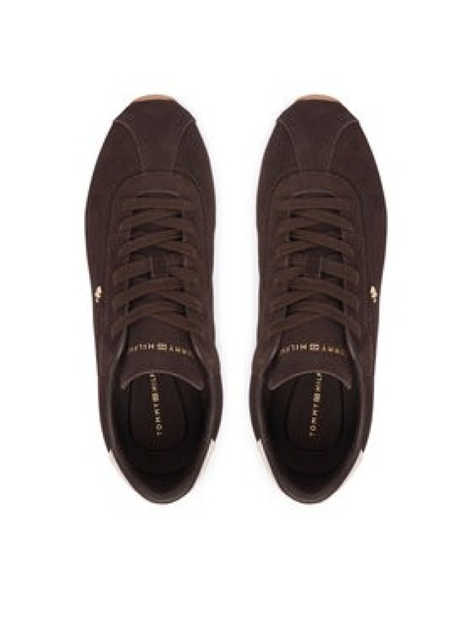 Tommy Hilfiger Sneakersy Bella Low Runner FW0FW09189 Brązowy