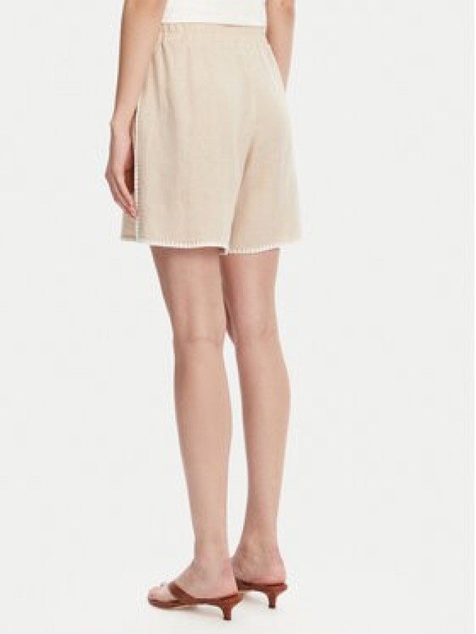 ICONA Szorty materiałowe RP5LE006 Beżowy Regular Fit