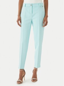 Maryley Spodnie materiałowe 26EB52Z/43AC Turkusowy Regular Fit