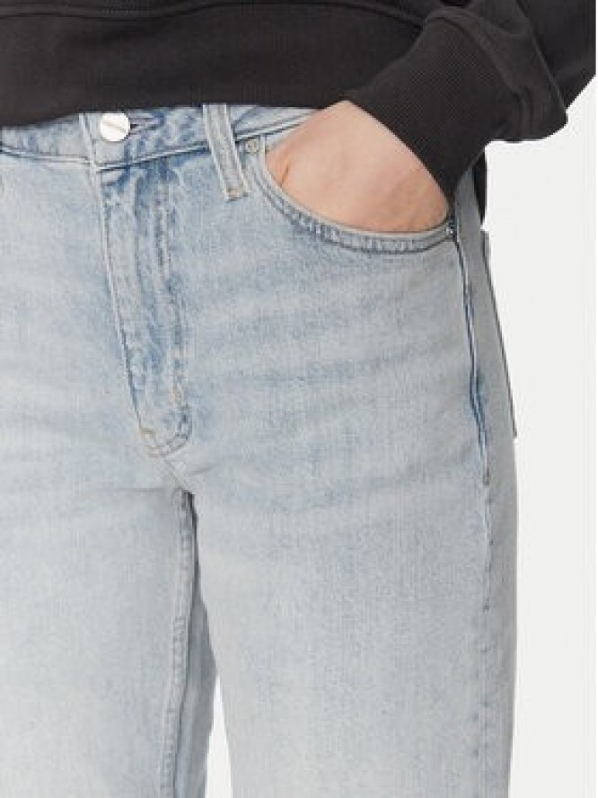 Calvin Klein Jeansy K20K208111 Niebieski Slim Fit