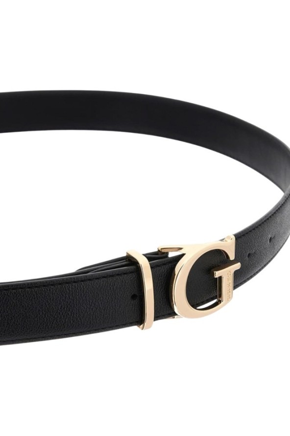 GUESS Czarny damski pasek Bianca H30, Rozmiar M