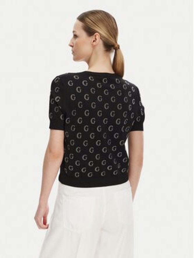 Guess Sweter W5GR05 Z3D60 Czarny Regular Fit