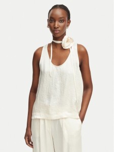 Marella Top Apogeo 2613161045 Écru Regular Fit