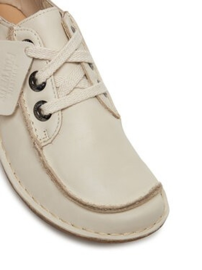 Clarks Półbuty Funny Dream 26181433 Écru