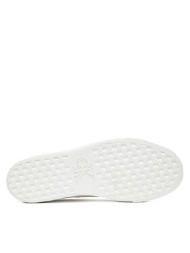 Calvin Klein Jeans Sneakersy Vulc Flatf Jacquard Aop YW0YW01965 Beżowy