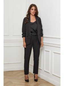 L'armoire de Suzette Spodnie w kolorze czarnym rozmiar: 34/36