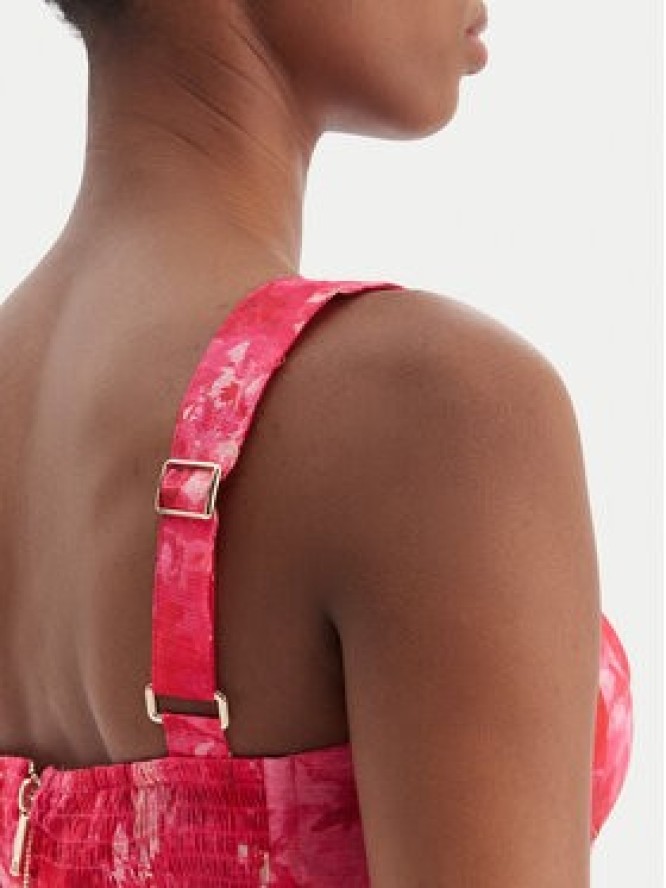 Fracomina Top FR25ST2024W775U6 Różowy Slim Fit