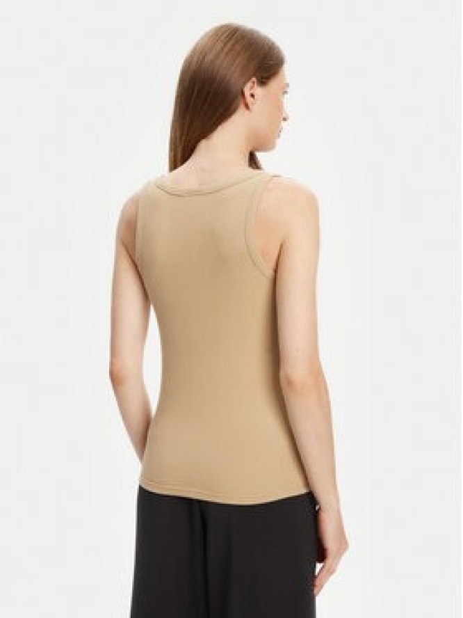 Guess Top V4YP06 K8RT2 Beżowy Regular Fit