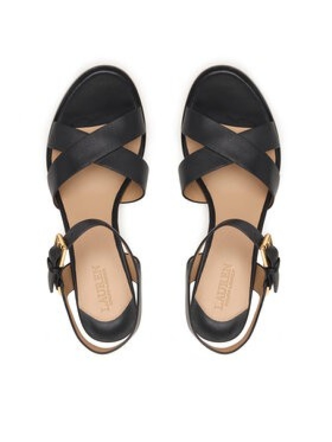 LAUREN RALPH LAUREN Sandały Emeryn 802P04435001 Czarny