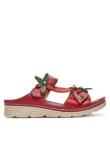 Laura Vita Klapki Dorry 19 Czerwony