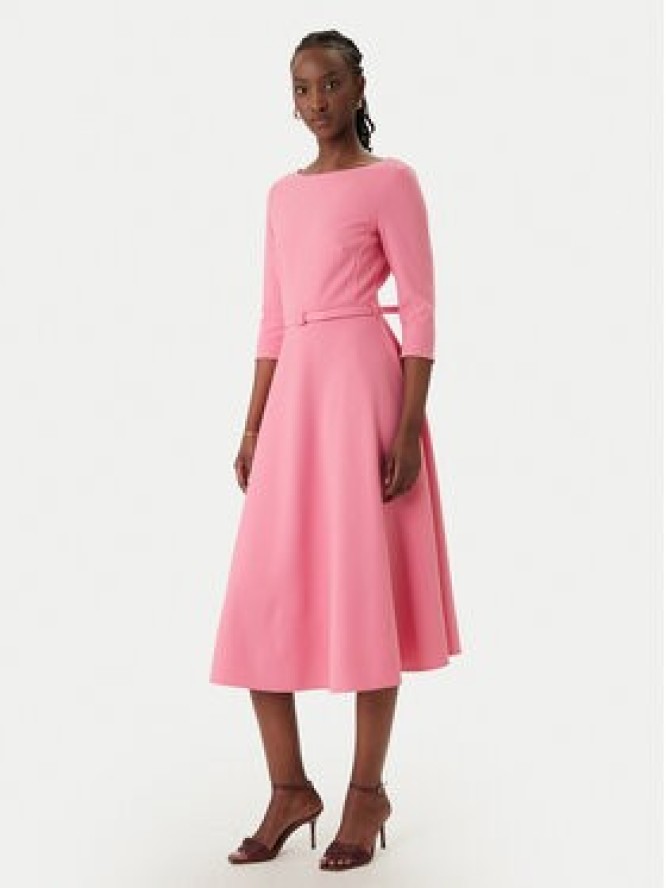 Rinascimento Sukienka koktajlowa CFC0127892003 Różowy Regular Fit