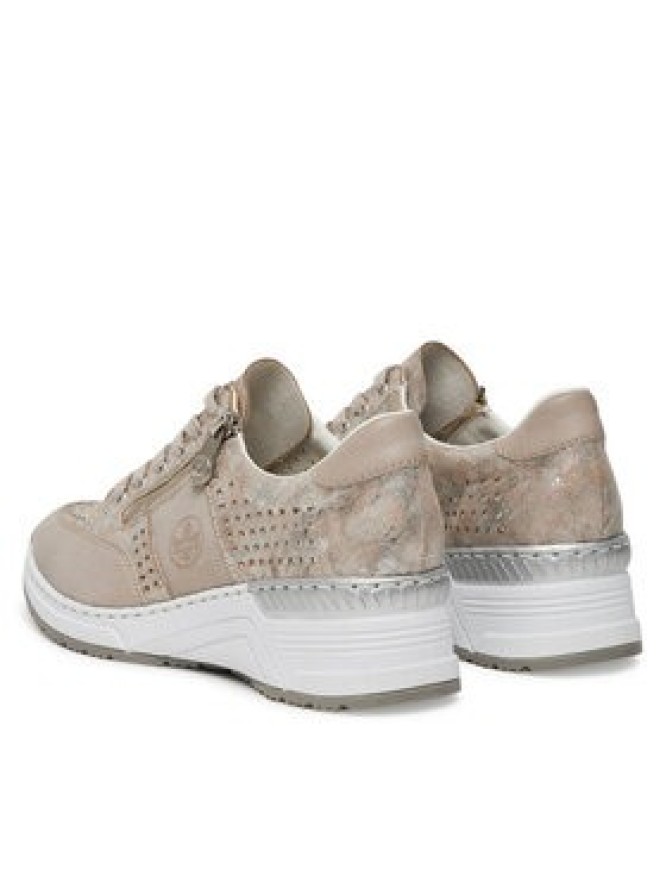 Rieker Sneakersy N4327-80 Beżowy