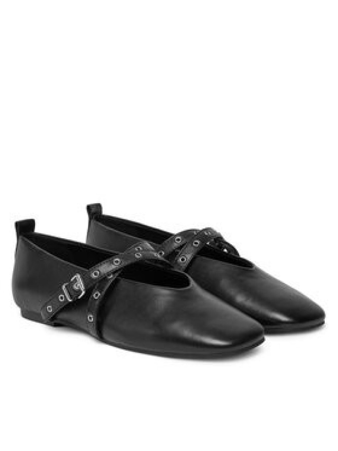 Tommy Jeans Baleriny EN0EN02868 Czarny