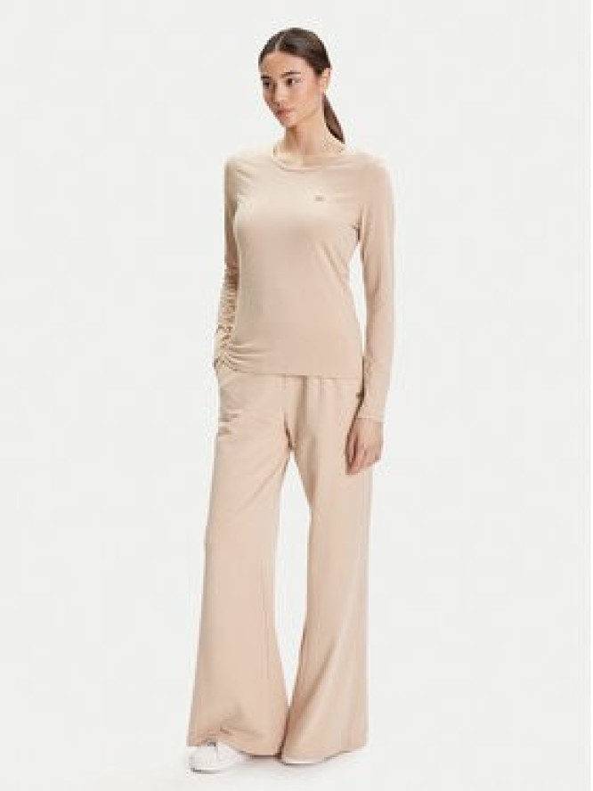 EA7 Emporio Armani Bluzka 7W000456 AF10373 U1046 Beżowy Slim Fit