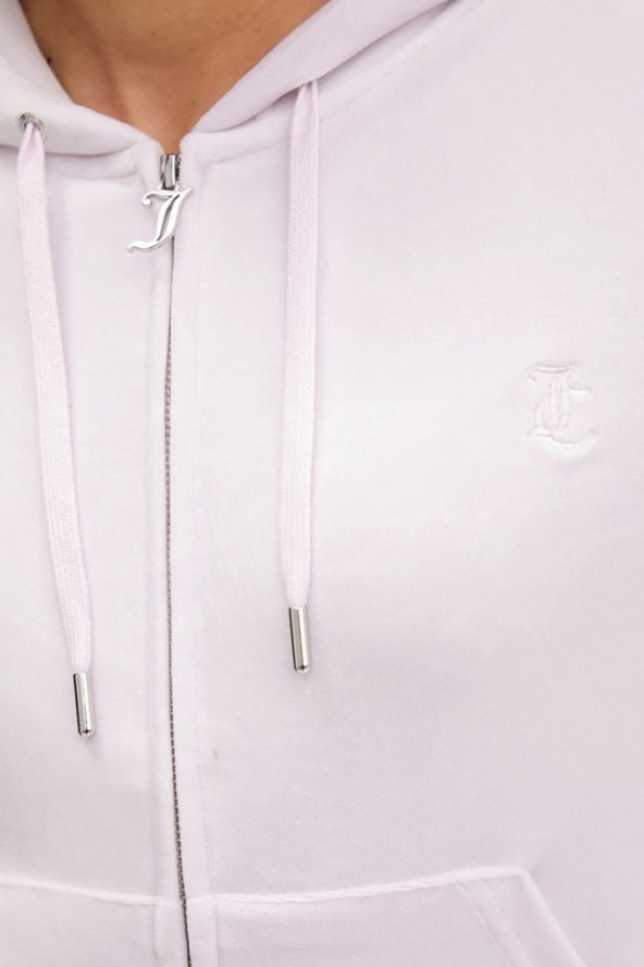 JUICY COUTURE Różowa bluza damska Robertson, Rozmiar S