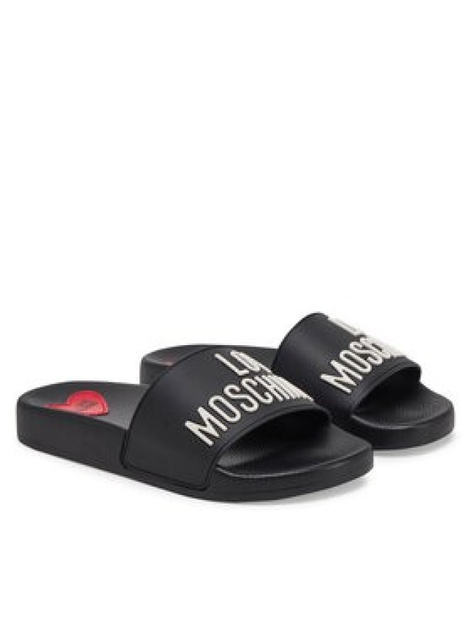 LOVE MOSCHINO Klapki JA28052G1MI14000 Czarny