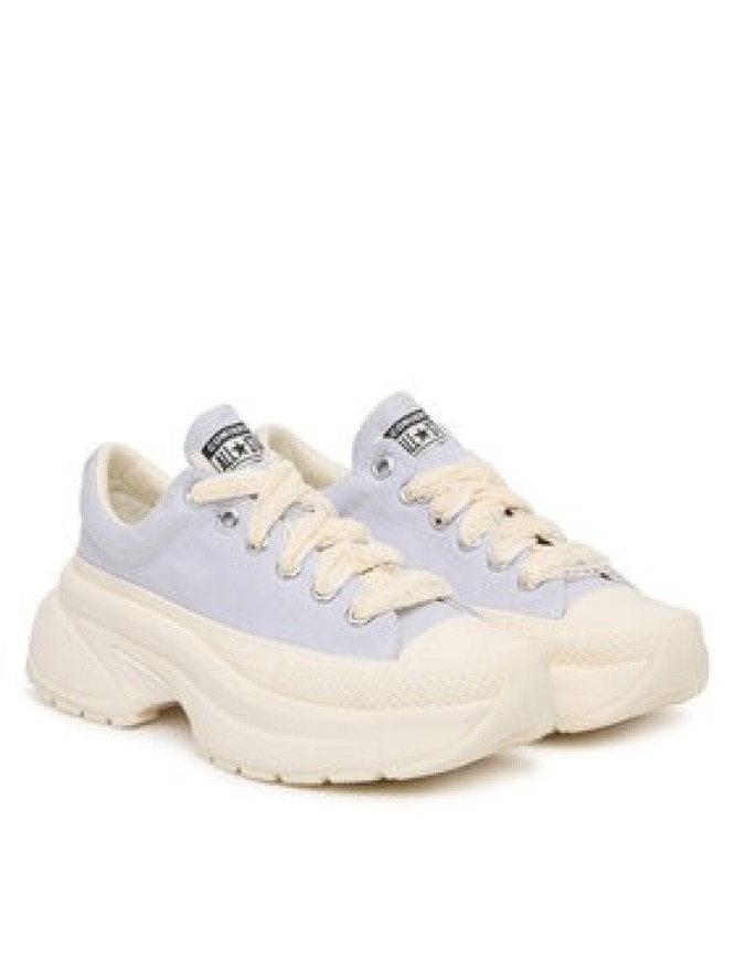 Converse Trampki Run Star Crush Lace A24219C Niebieski jasny