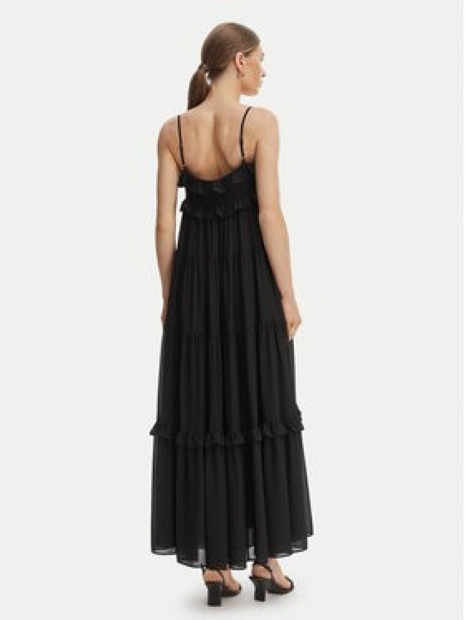 MICHAEL Michael Kors Sukienka letnia MS683E37R3 Czarny Relaxed Fit