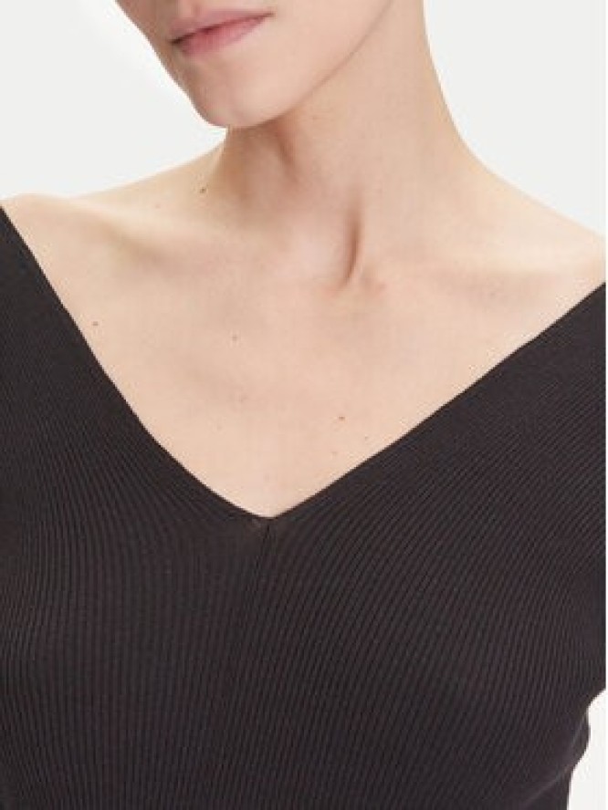 Weekend Max Mara Bluzka Oceano 2525366031 Czarny Slim Fit