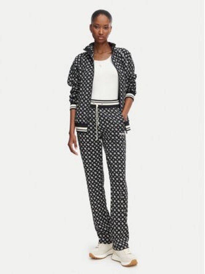 Guess Spodnie dresowe V5YB20 KB212 Czarny Regular Fit