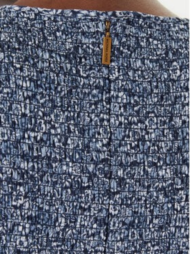 MICHAEL Michael Kors Sukienka letnia MS6836FKMN Granatowy Regular Fit