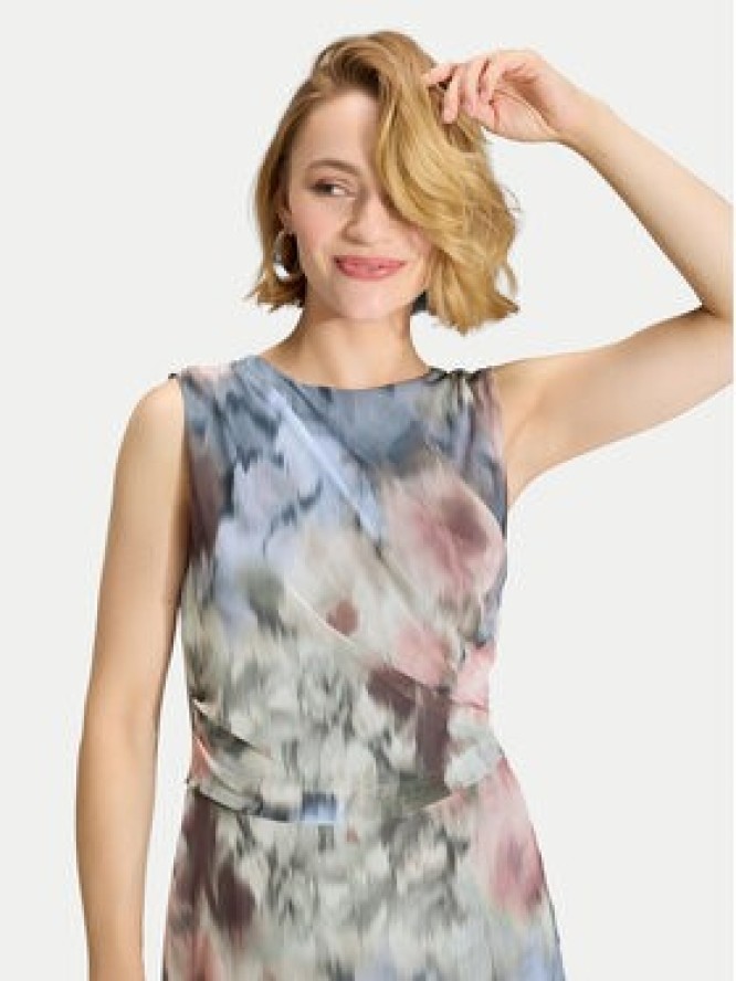 Swing Sukienka koktajlowa 5AK05200 Kolorowy Regular Fit