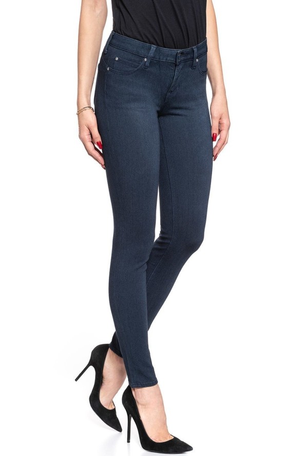 SPODNIE DAMSKIE LEE SCARLETT BLUE BLACK WAVE L506ELKZ 112111176
