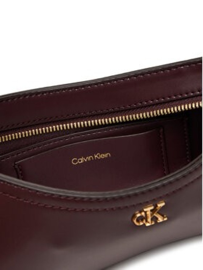 Calvin Klein Torebka Ck Small Shoulder Bag LV04F3170G Bordowy