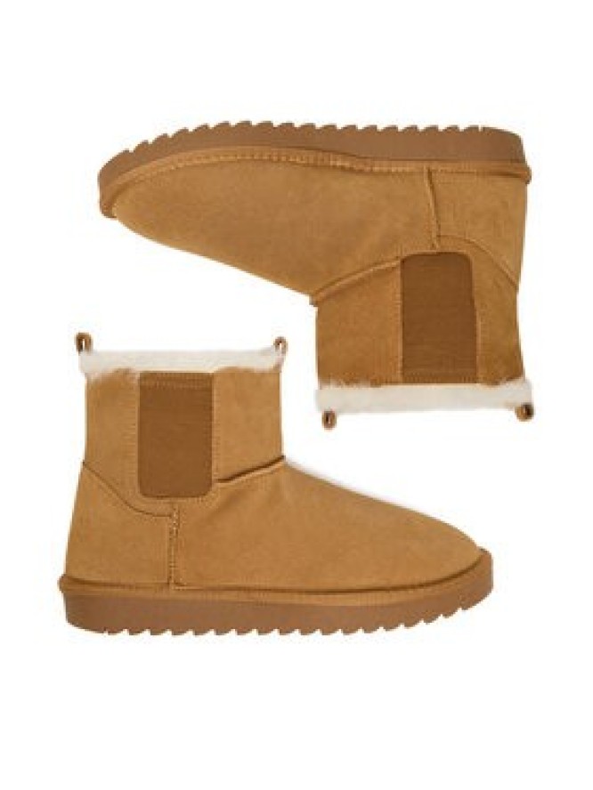 DeeZee Śniegowce DZ-77 CAMEL Brązowy