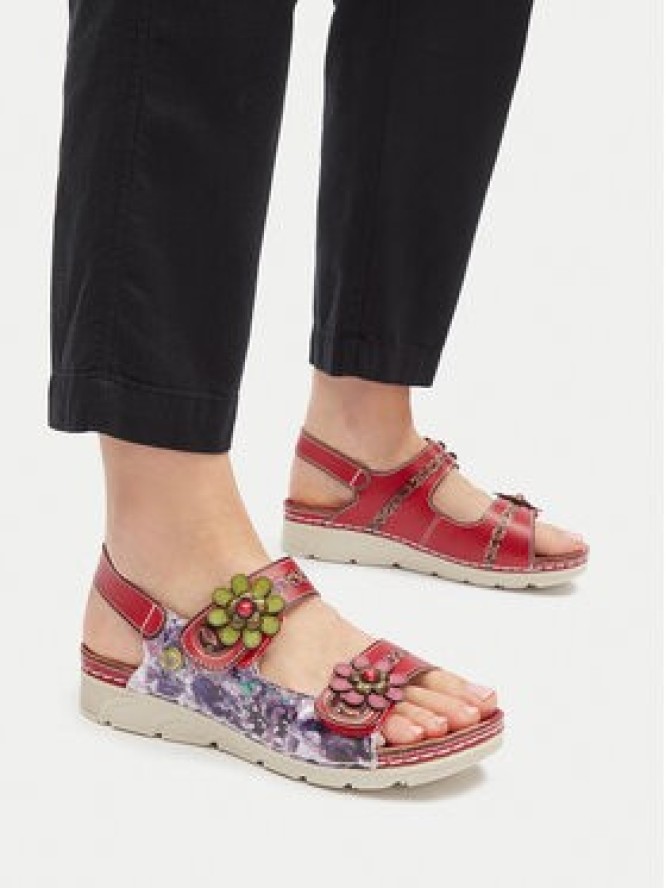 Laura Vita Sandały Dorry 16 Czerwony