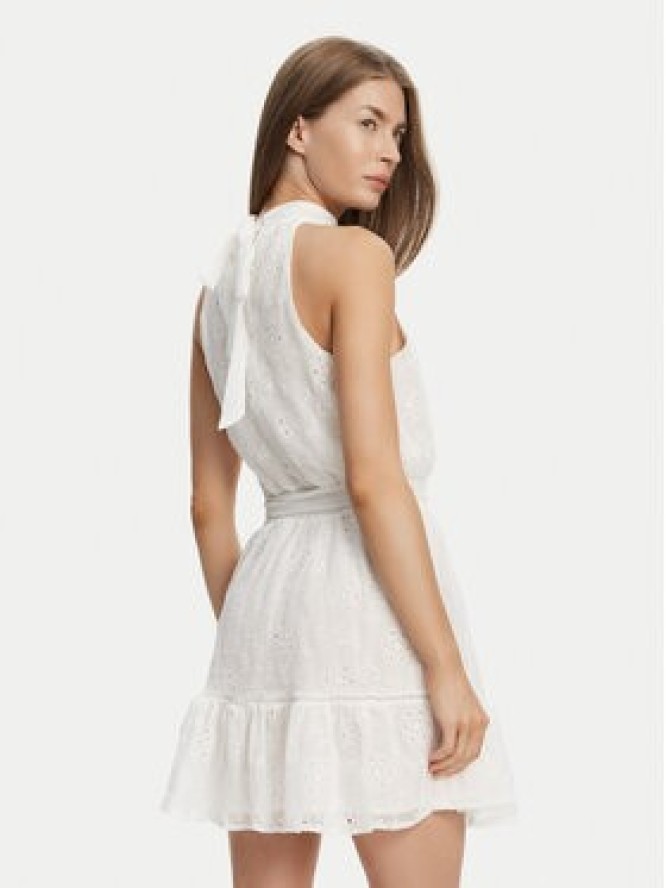 Guess Sukienka letnia W5GK15 W0WA2 Biały Regular Fit