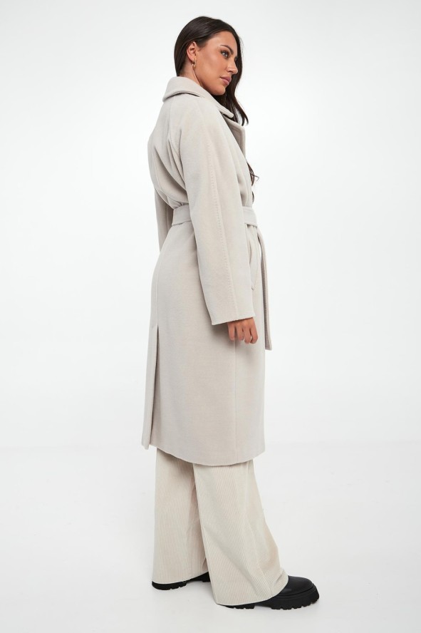 Płaszcz damski z wełny dziewiczej English MARELLA