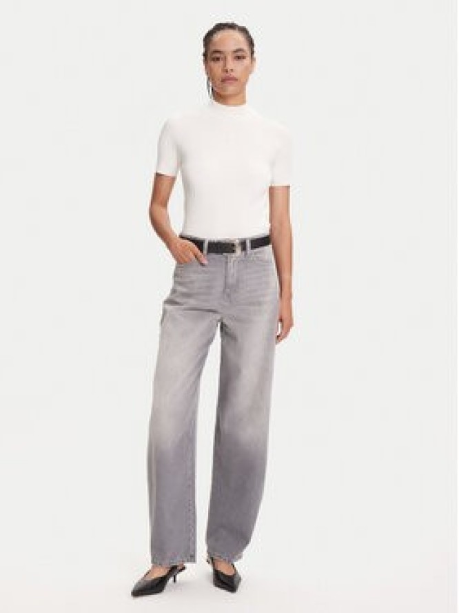 Miss Sixty Golf 6S1RJ37100 Biały Slim Fit