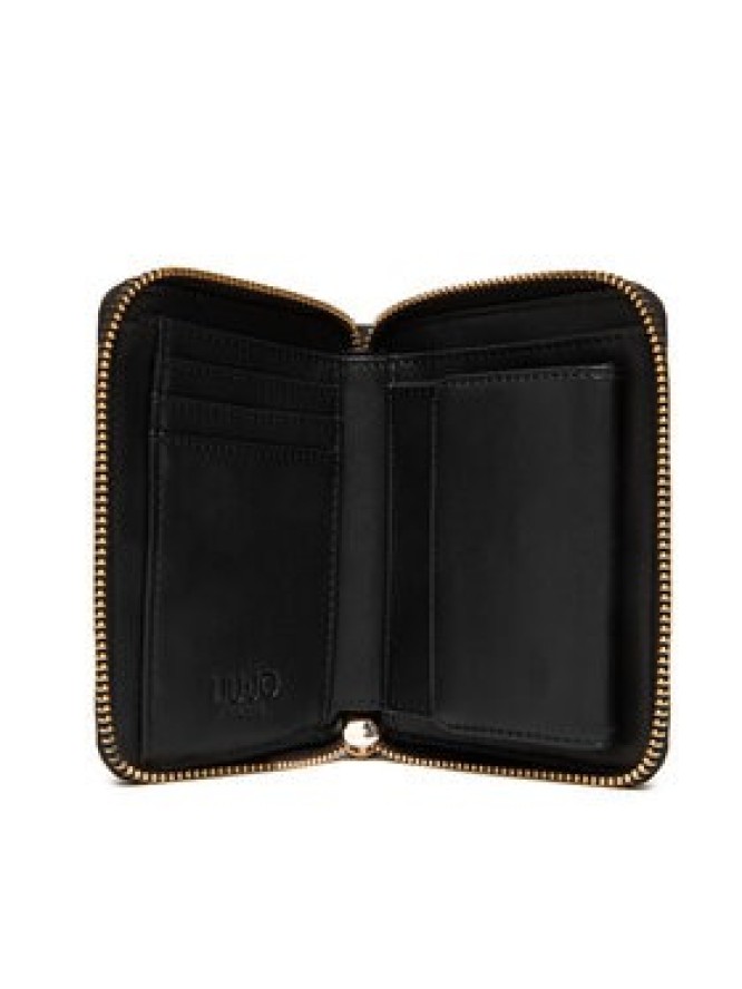 Liu Jo Portfel Ecs M Zip Around AF5156 E0087 Czarny
