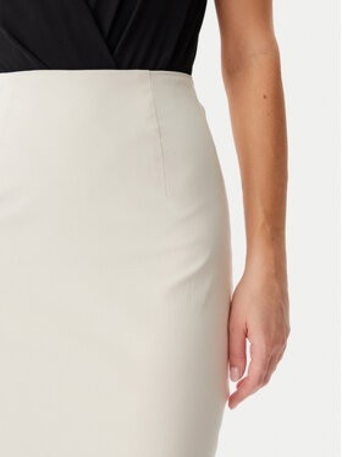 Guess Spódnica ołówkowa W5GD93 WGMR2 Beżowy Slim Fit