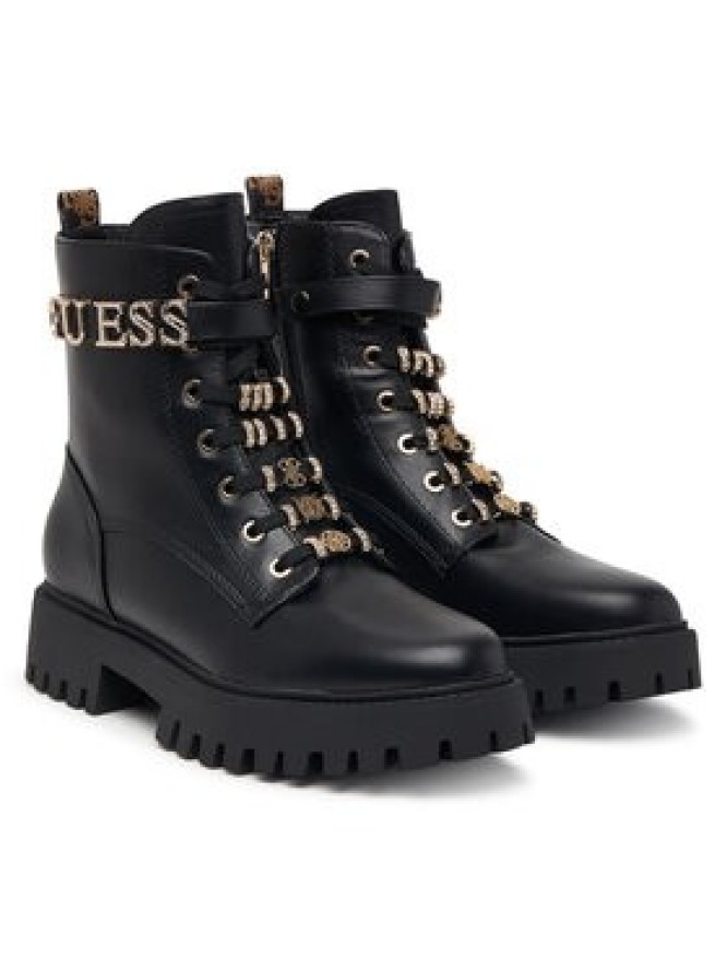 Guess Trapery FLFFIC ELE10 Czarny