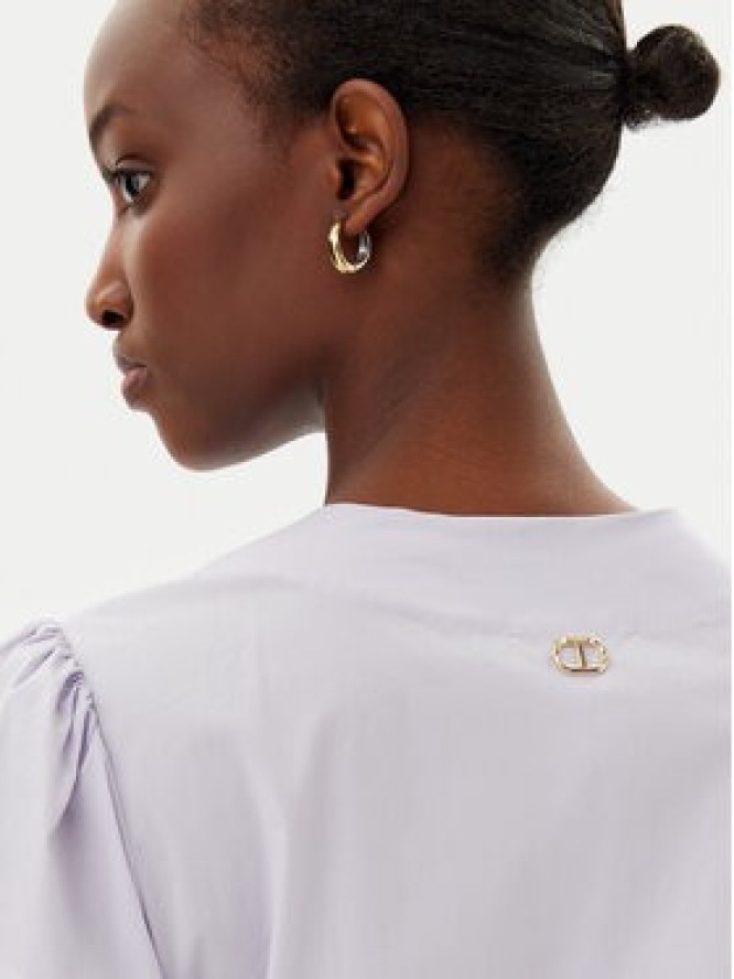 TWINSET Sukienka codzienna 251TT2091 Fioletowy Loose Fit